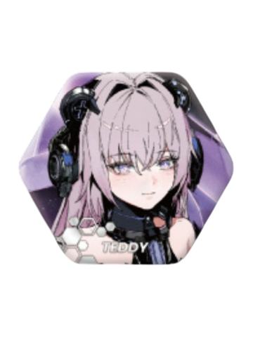 布偶熊-向隅誓缘系列双闪徽章