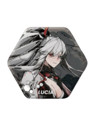 露西亚·深红囚影-向隅誓缘系列双闪徽章