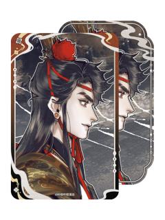 郎千秋(火龙啸天)-流光纪念系列方形马口铁徽章