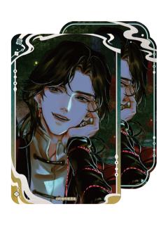 花城(中元夜行)-流光纪念系列方形马口铁徽章