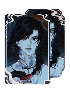 花城1(缩地千里)-流光纪念系列方形马口铁徽章