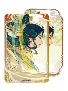 谢怜(执手缘定)-流光纪念系列方形马口铁徽章