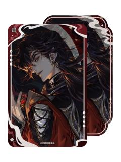 花城(诡影迷踪)-流光纪念系列方形马口铁徽章