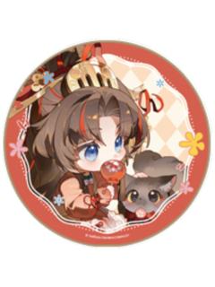 纺愿缘结神(双闪徽章)-百闻牌COMICUP秋枫之狩·优胜系列周边