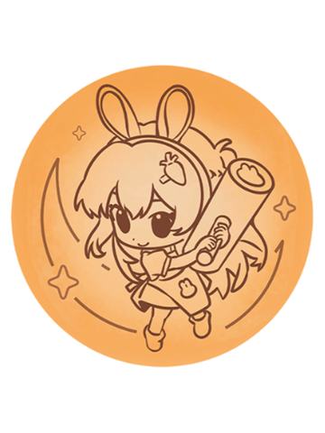 苏沐橙(浮雕款)-月下同萌系列徽章