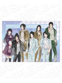 多人(透明海报)-魔道学院第2弹插画系列单领周边