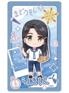 蓝曦臣-魔道学院第2弹插画系列Q版透卡