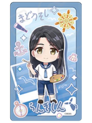 蓝曦臣-魔道学院第2弹插画系列Q版透卡