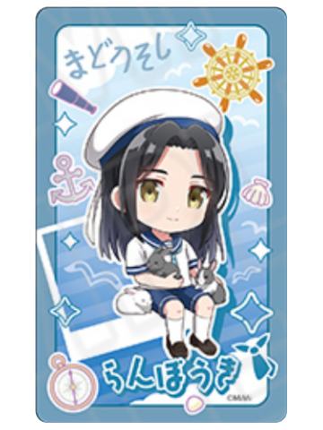 蓝忘机-魔道学院第2弹插画系列Q版透卡