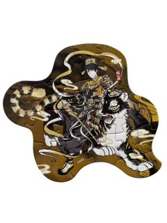 赵公明(隐藏)磁胶拼图-神仙同游系列