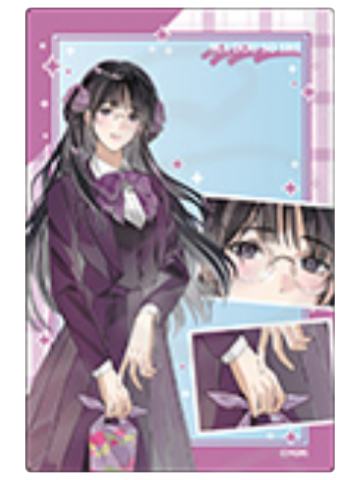 江厌离B-魔道学院第2弹插画系列亚克力卡