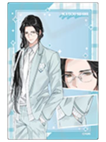 蓝忘机B-魔道学院第2弹插画系列亚克力卡