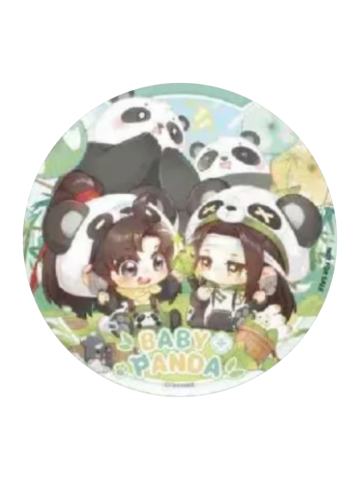 BABY PANDA(杯垫-挖笋笋)-动画七周年快闪限定满赠特典