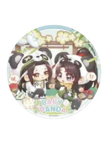 BABY PANDA(杯垫-出发发)-动画七周年快闪限定满赠特典