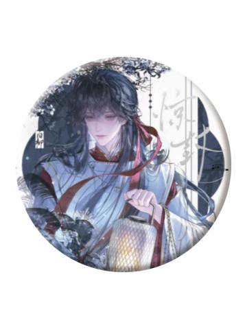 白柳(圆形徽章套组)-夜话系列周边