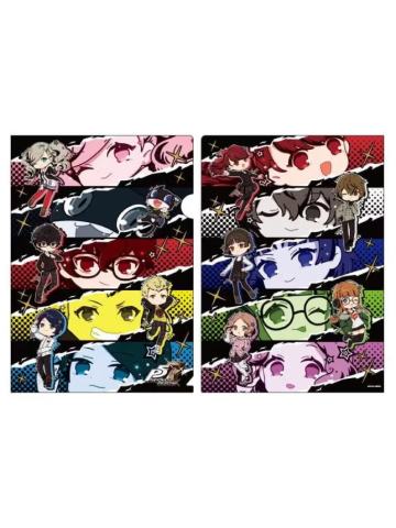 多人-P5R POP Art Q版A4文件夹