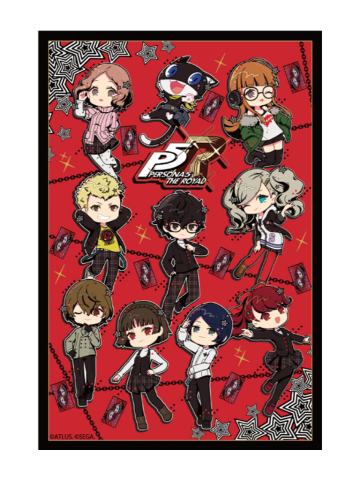 多人-P5R POP Art Q版特典明信片
