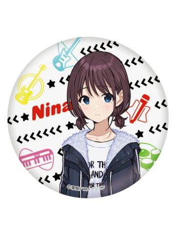 井芹仁菜-快闪白底吧唧