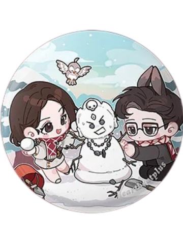 崔婉莺&张辰瑞-2023情人节双闪吧唧