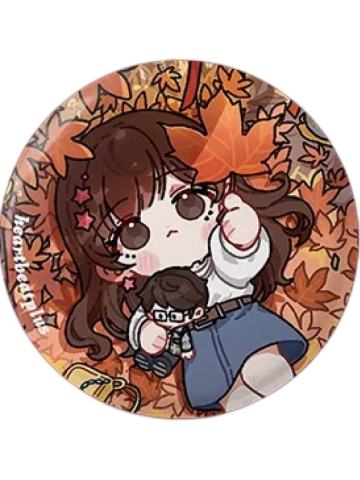 王娇彤-2023情人节双闪吧唧