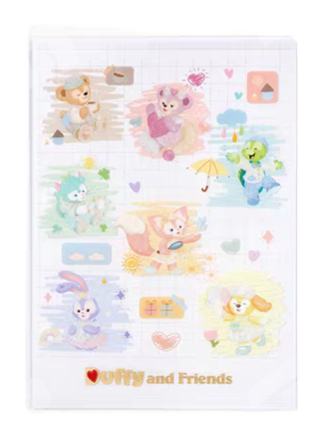 上迪25达菲和朋友们贴纸本