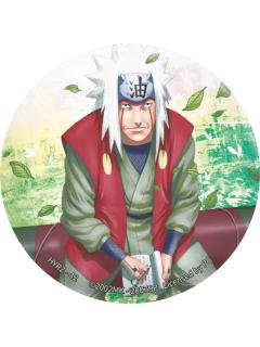 自来也(特色款)-卡游马口铁徽章忍绘之章系列