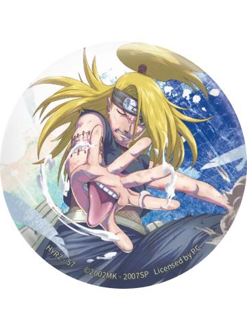 迪达拉(特色款)-卡游马口铁徽章忍绘之章系列