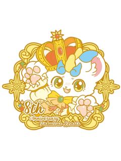 皮皮-八周年系列金属徽章