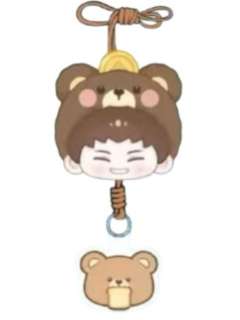 王胖子-动物party系列挂绳