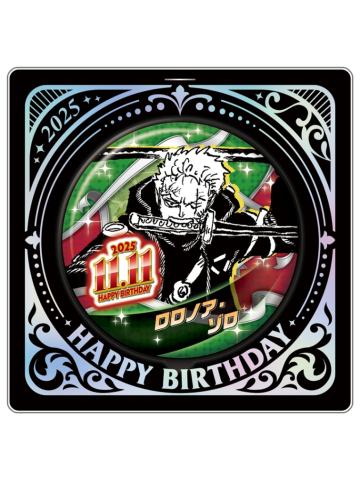 罗罗诺亚·索隆-JS2025生日吧唧