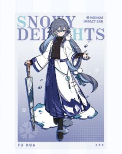 符华-银冬雪趣系列 PET明信片