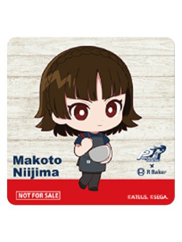 新岛真-P5R Baker联动cafe特典杯垫