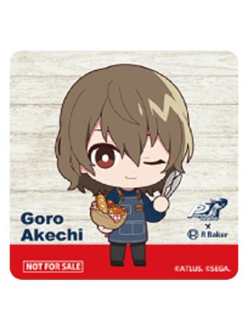 明智吾郎-P5R Baker联动cafe特典杯垫