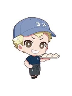 坂本龙司-P5R Baker联动cafe贴纸