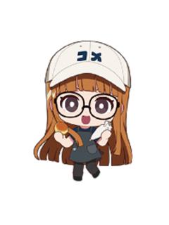 佐仓双叶-P5R Baker联动cafe贴纸