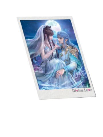 月下婚纱款(隐藏款)-默水玲珑系列拍立得