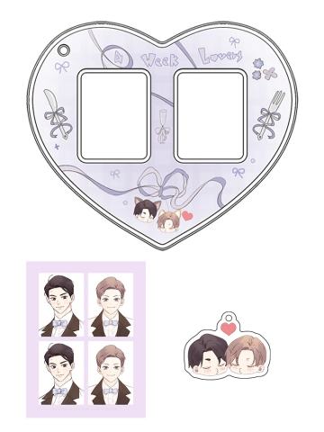 宋在熙&郑都俊(婚礼PVC卡套 紫色款)-墨丘里一期单领周边