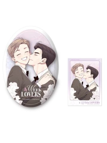 宋在熙&郑都俊(永恒恋人 大椭圆徽章套组)-墨丘里一期单领周边