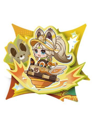 卡齐娜-全家联动立体冰箱贴