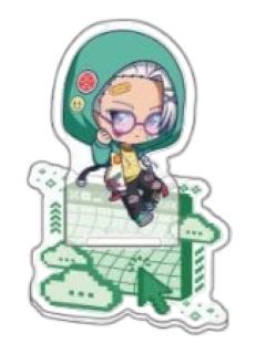 坂本太郎B-animo快闪涂鸦风多插立牌