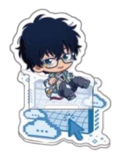 势羽夏生-animo快闪涂鸦风多插立牌