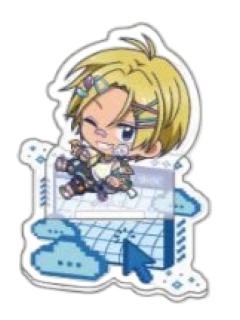 朝仓信-animo快闪涂鸦风多插立牌