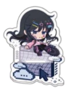 大佛-animo快闪涂鸦风多插立牌