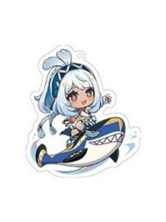 玛拉妮4-全家联动Q版挂件