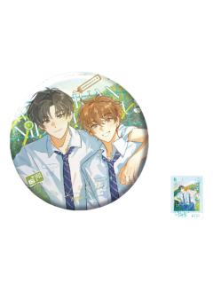 路星辞&段嘉衍(马口铁徽章)-毕业快乐系列周边