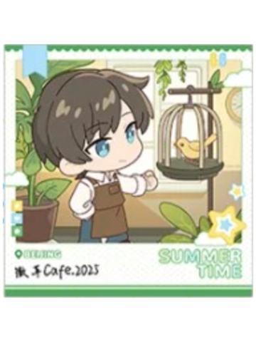 王杰希-夏休期系列签名拍立得