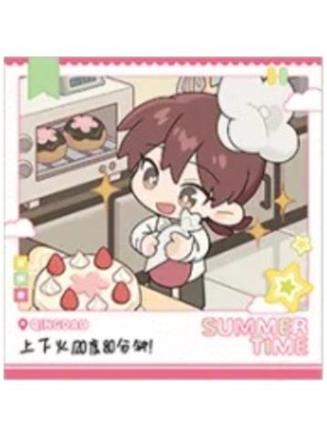 张佳乐-夏休期系列签名拍立得