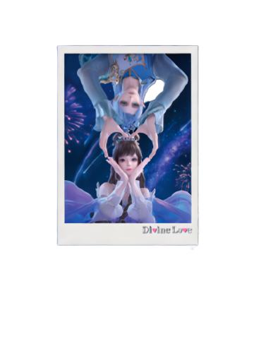 双手比心款-默水玲珑系列拍立得