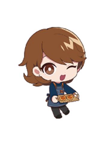 岳羽由加莉-P3R Baker联动cafe贴纸