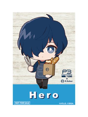 结城理-P3R Baker联动cafe特典明信片